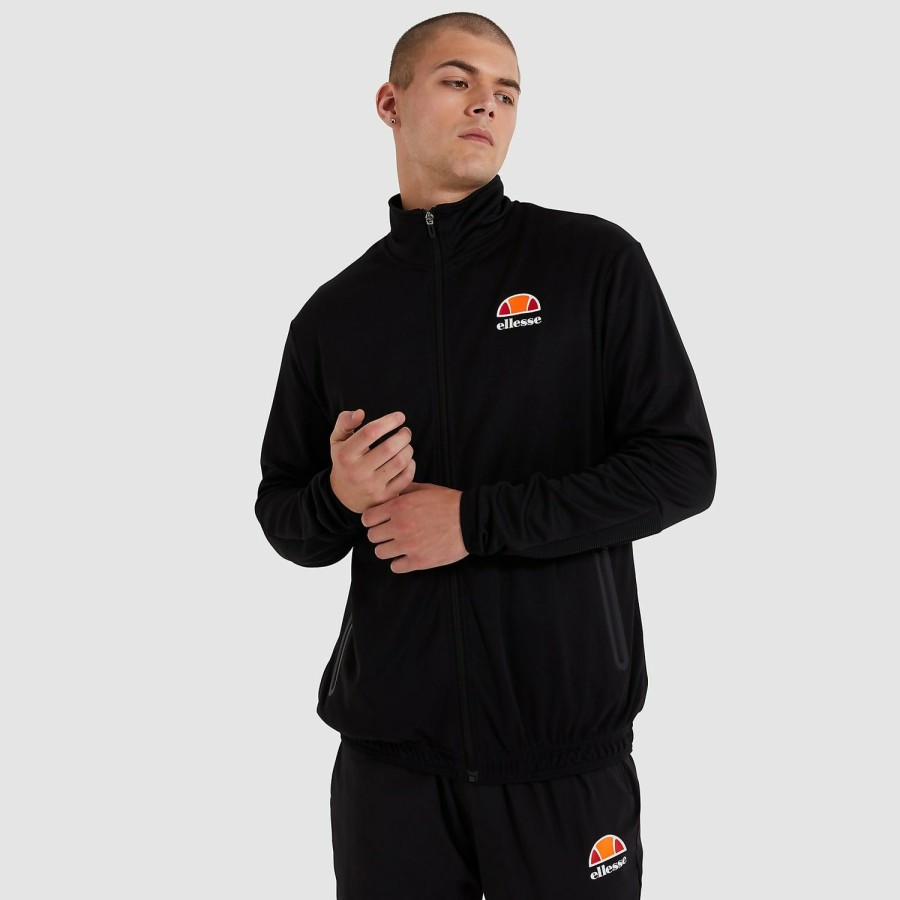 Ellesse Men'S Marzo Track Top Black | Tracksuits