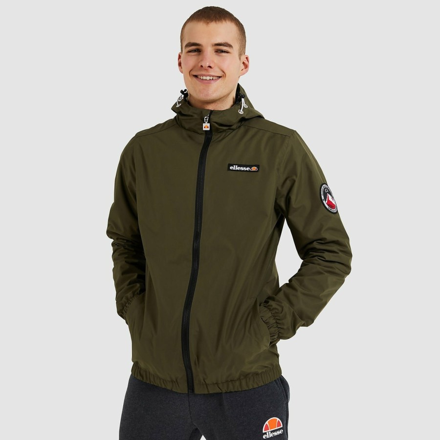 Ellesse Men'S Terrazzo Jacket Khaki | Jackets & Coats