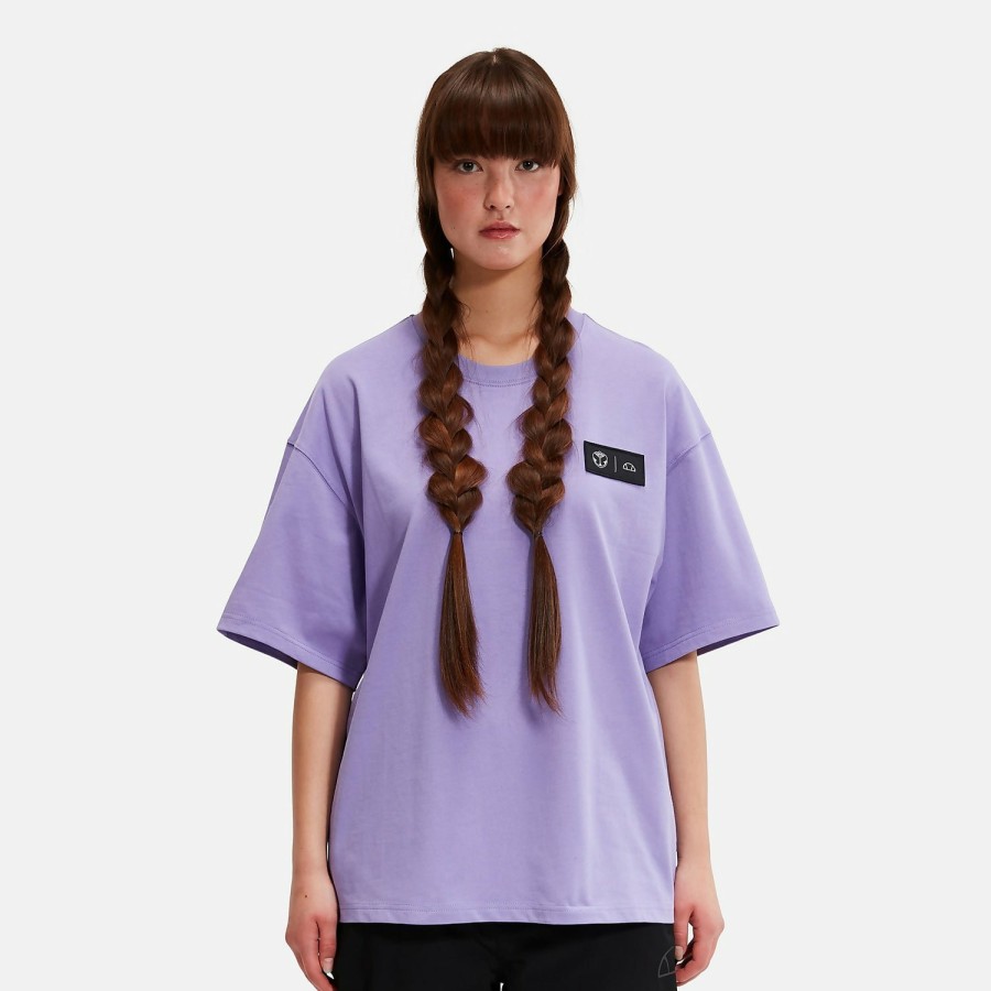 Ellesse Tomorrowland X Ellesse T-Shirt Purple | Tops