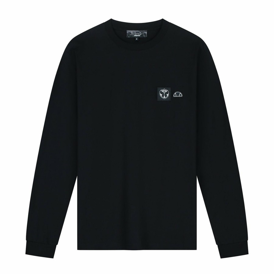 Ellesse Uni Tomorrowland X Ellesse Longsleeve Sweatshirt Black | Hoodies & Sweatshirts