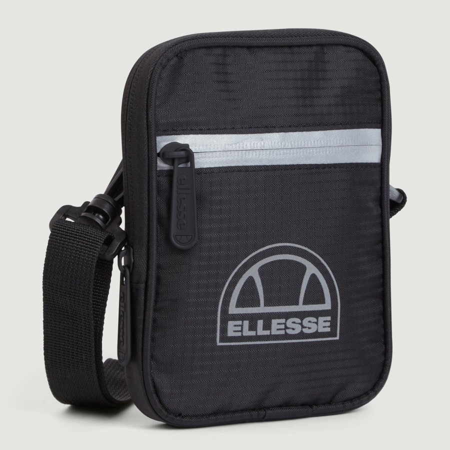 Ellesse Men'S Torrin Cross Body Bag Black | Bags