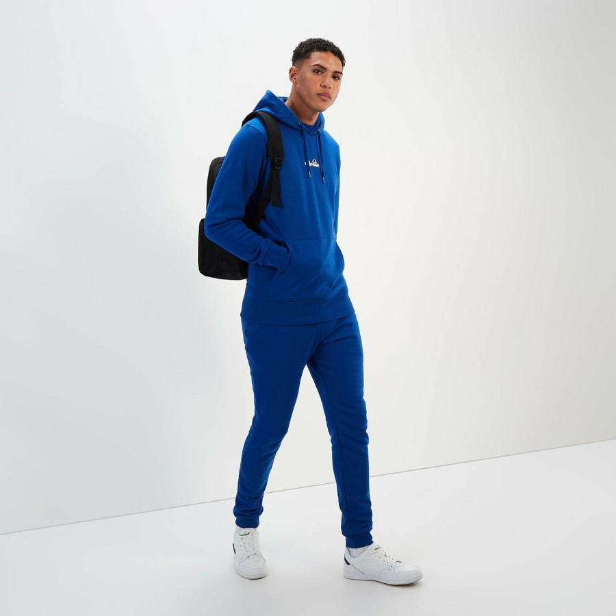 Ellesse Men'S Pershuta Oh Hoody Blue | Hoodies & Sweatshirts