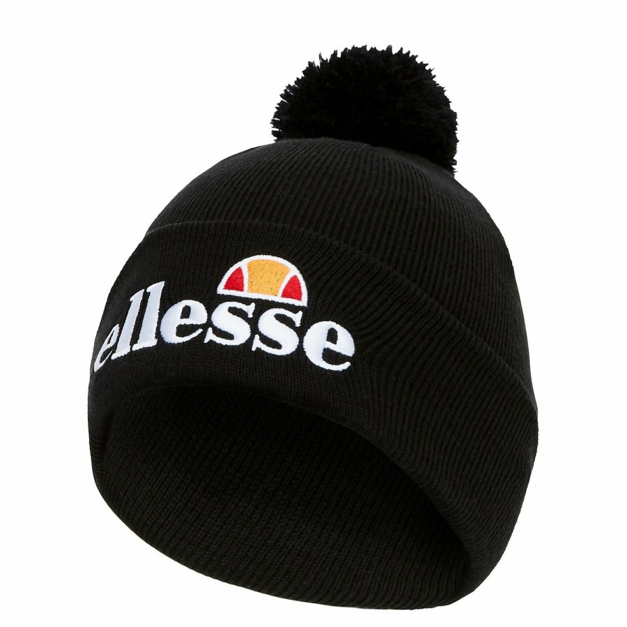 Ellesse Velly Pom Pom Beanie Black | Hats